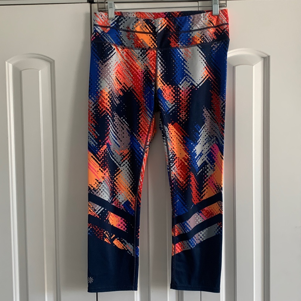 Athleta Lava Sonar capri women’s leggings size Medium